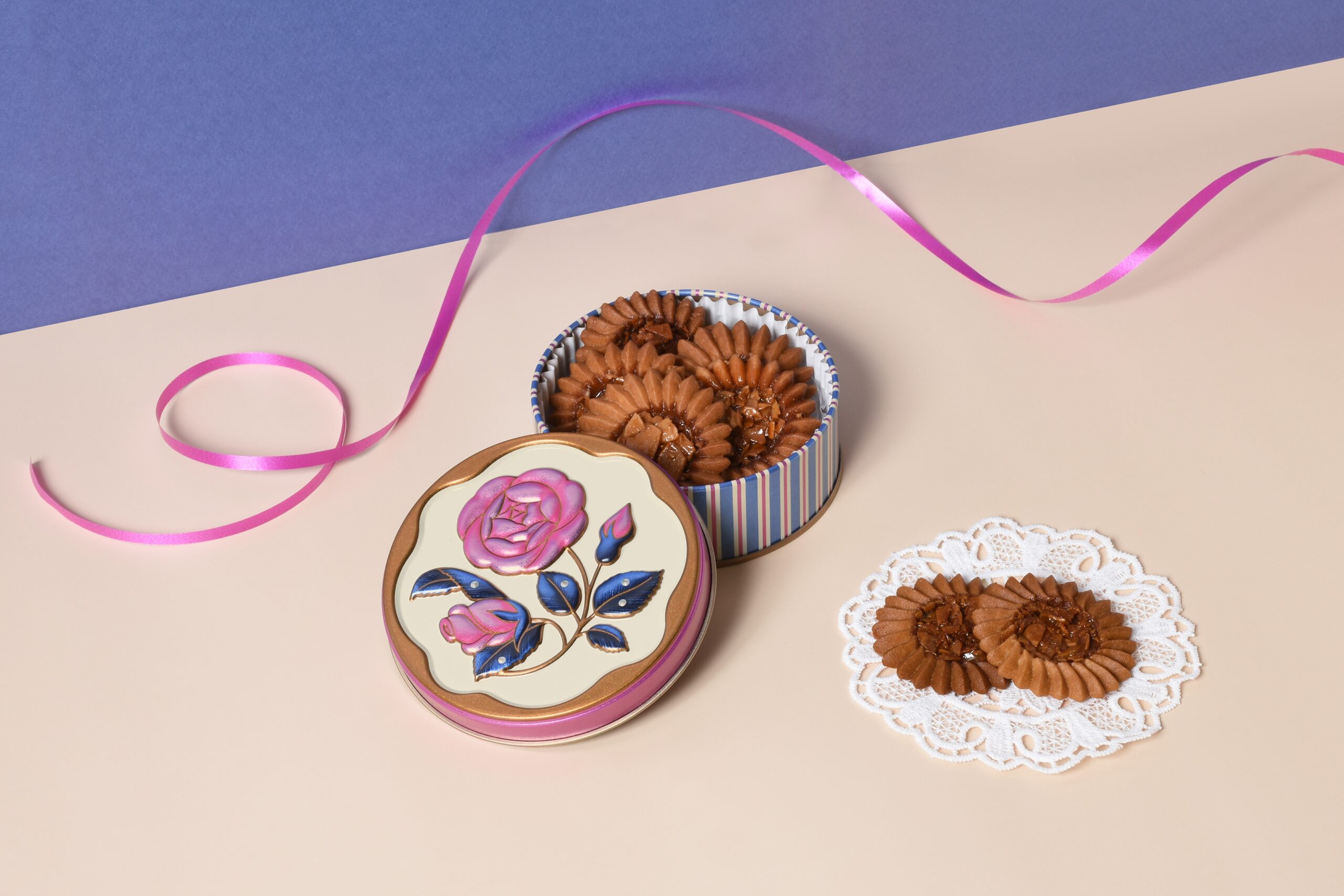 お菓子のミカタ バラ缶