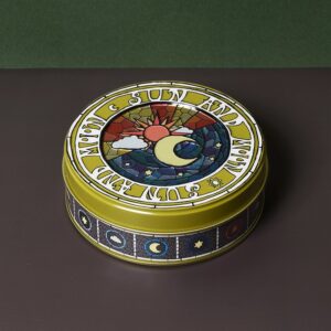太陽と月缶