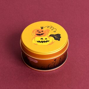 ミニハロウィン缶　かぼちゃ兄弟