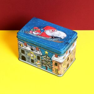 サンタからの贈り物缶