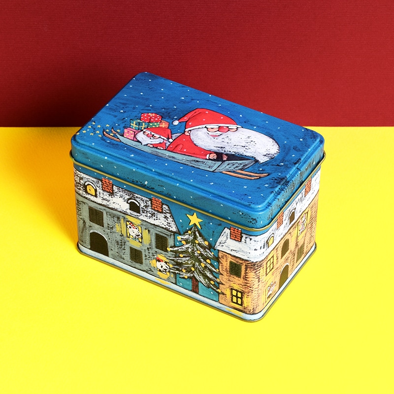 サンタからの贈り物缶 - お菓子のミカタ
